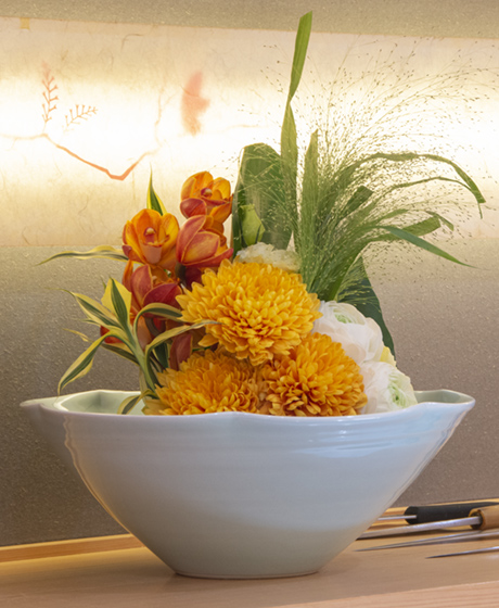 画像:生花アレンジメント