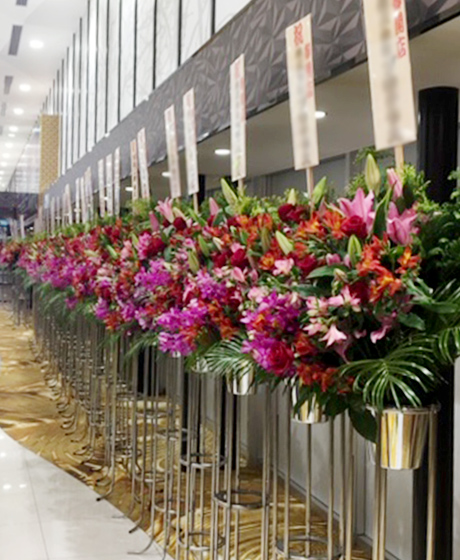 画像:生花スタンド